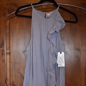 Romantic spring gauze top